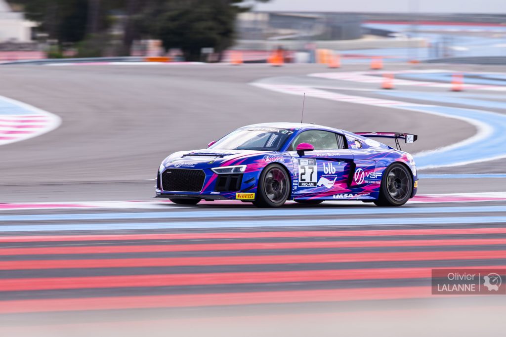 FFSA GT Paul Ricard, EL1 : l'Audi du IMSA Performance devant