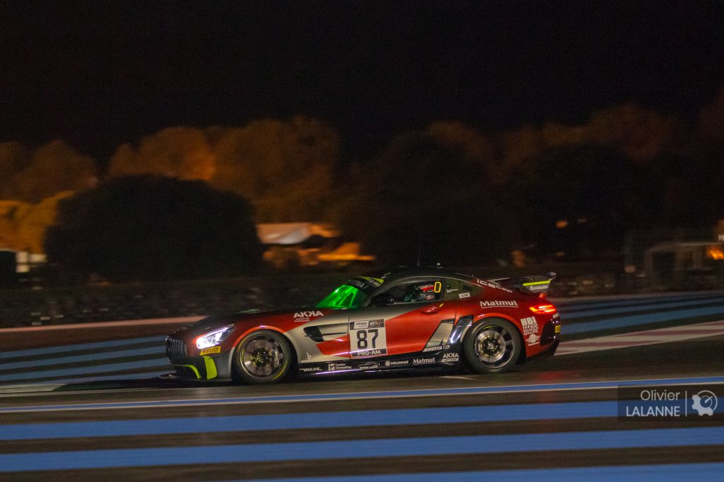 FFSA GT Paul Ricard, EL2 : la Mercedes du Akka-ASP domine la nocturne
