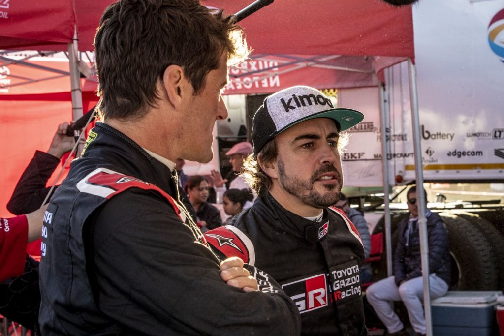 Alonso et Coma participent au Rallye du Maroc
