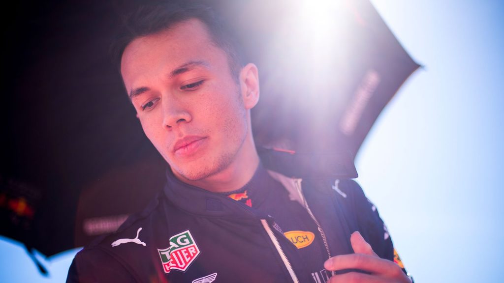 Alex Albon est confirmé chez Red Bull pour 2020