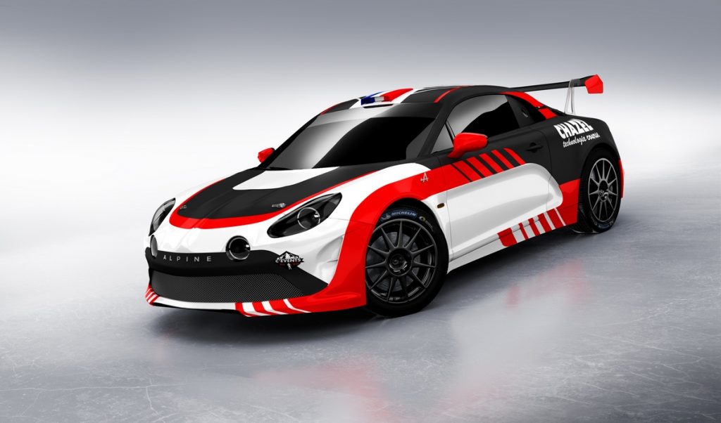 L'Alpine A110 Rallye R-GT élargit le programme du Team Chazel en 2020