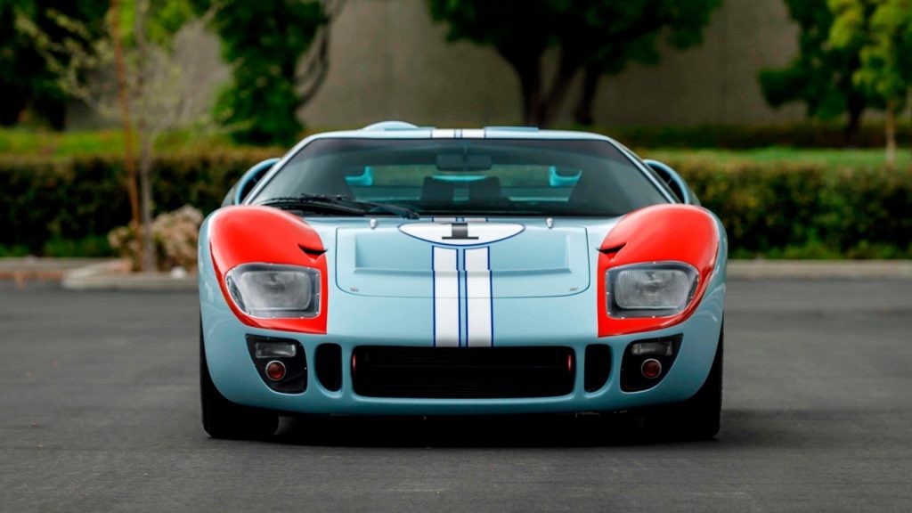 Une des Ford GT40 du film Le Mans 66 à la vente