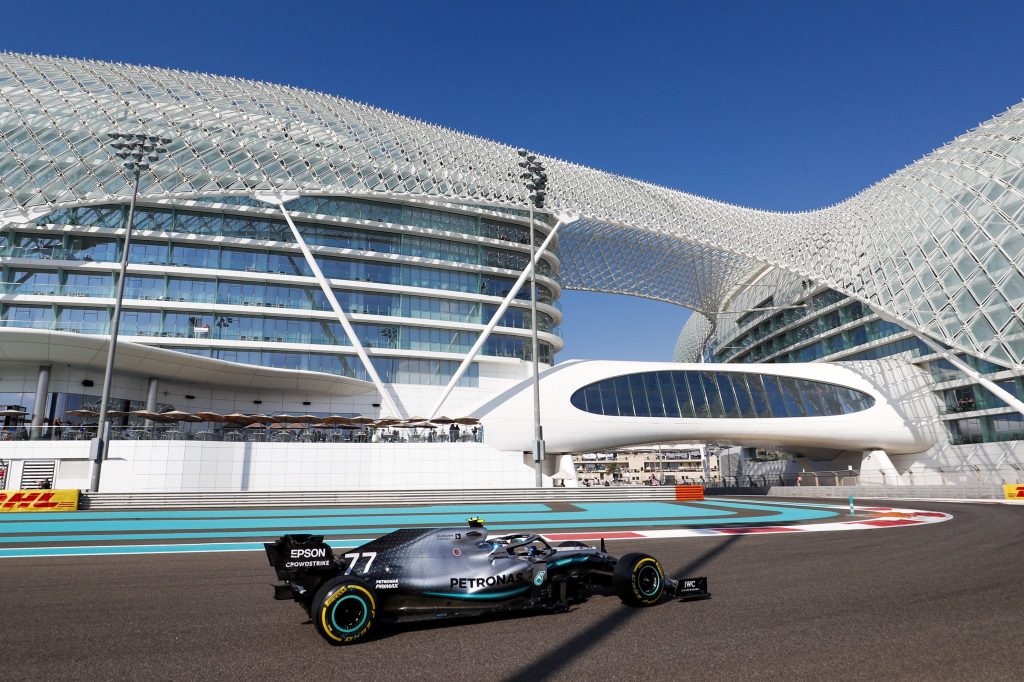 Grand Prix d'Abu Dhabi 2019, EL1 : Bottas au top, deux drapeaux rouges