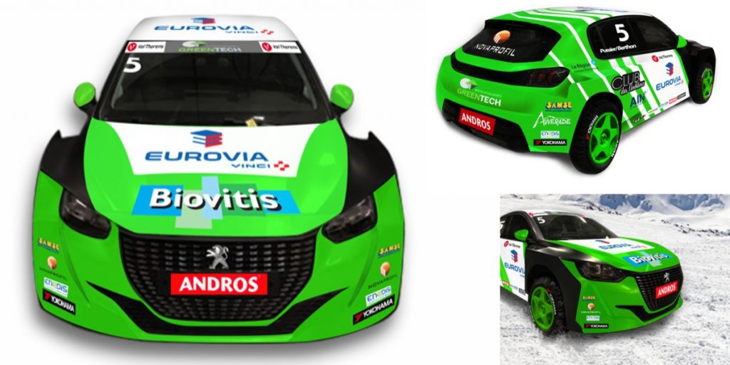 Nouvelles couleurs et carrosseries pour Sylvain Pussier Compétition