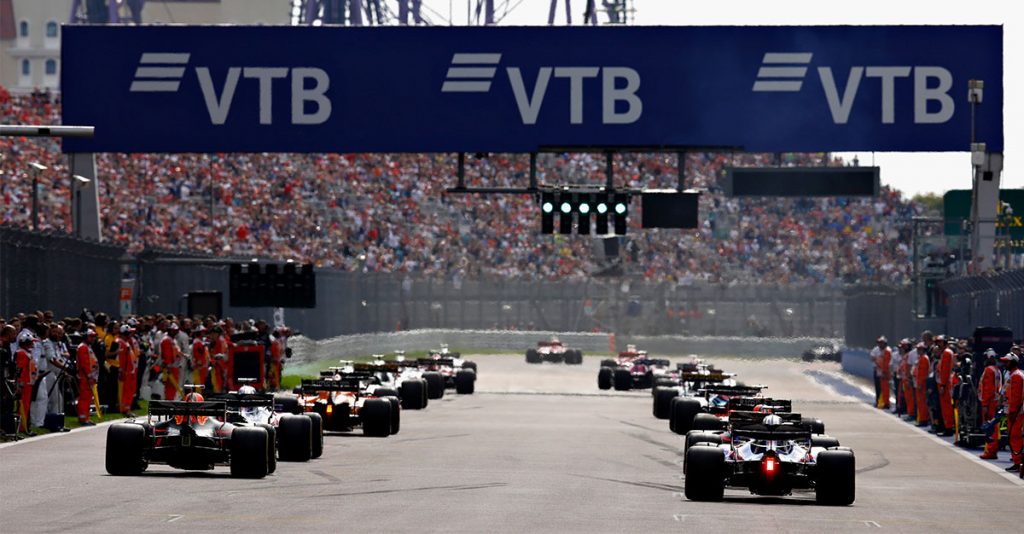 La grille de la saison 2020 de F1
