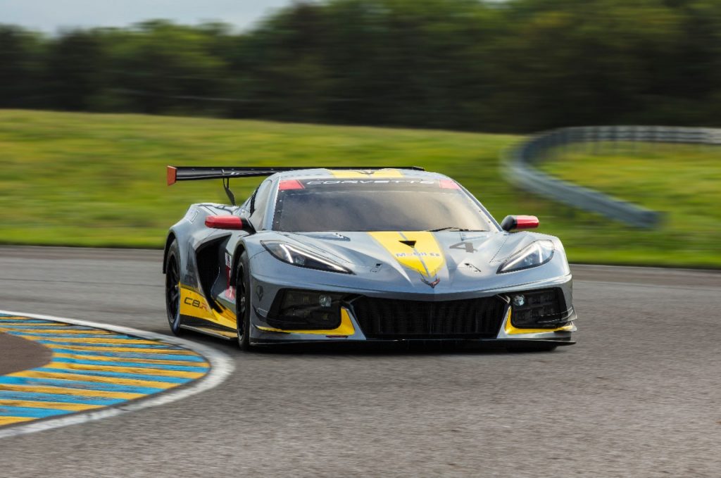 Une Corvette C8.R présente aux 6 Heures du COTA