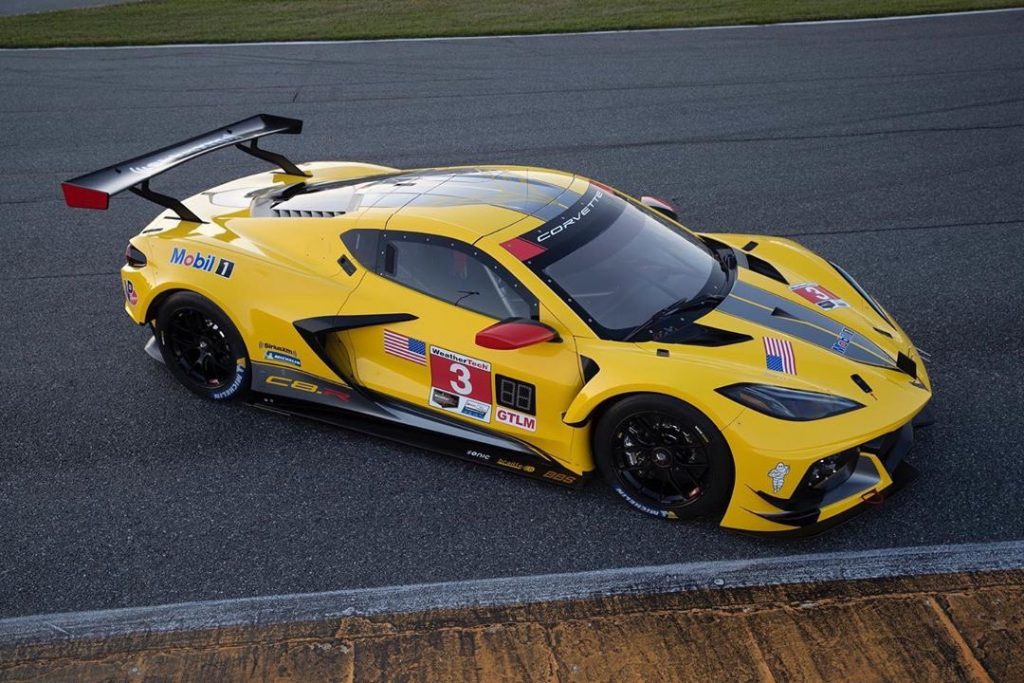 La Corvette C8.R dévoile ses couleurs