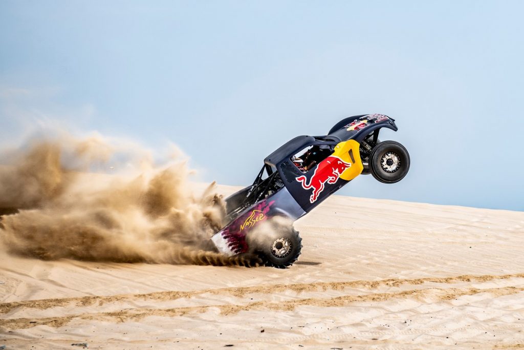 Nasser Al-Attiyah a offert un baptême de sable à Jorge Lorenzo