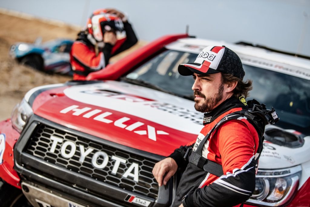 Fernando Alonso minimise ses chances de gagner le Dakar