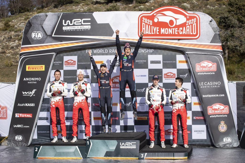 Monte-Carlo 2020 : les déclarations des pilotes sur le podium