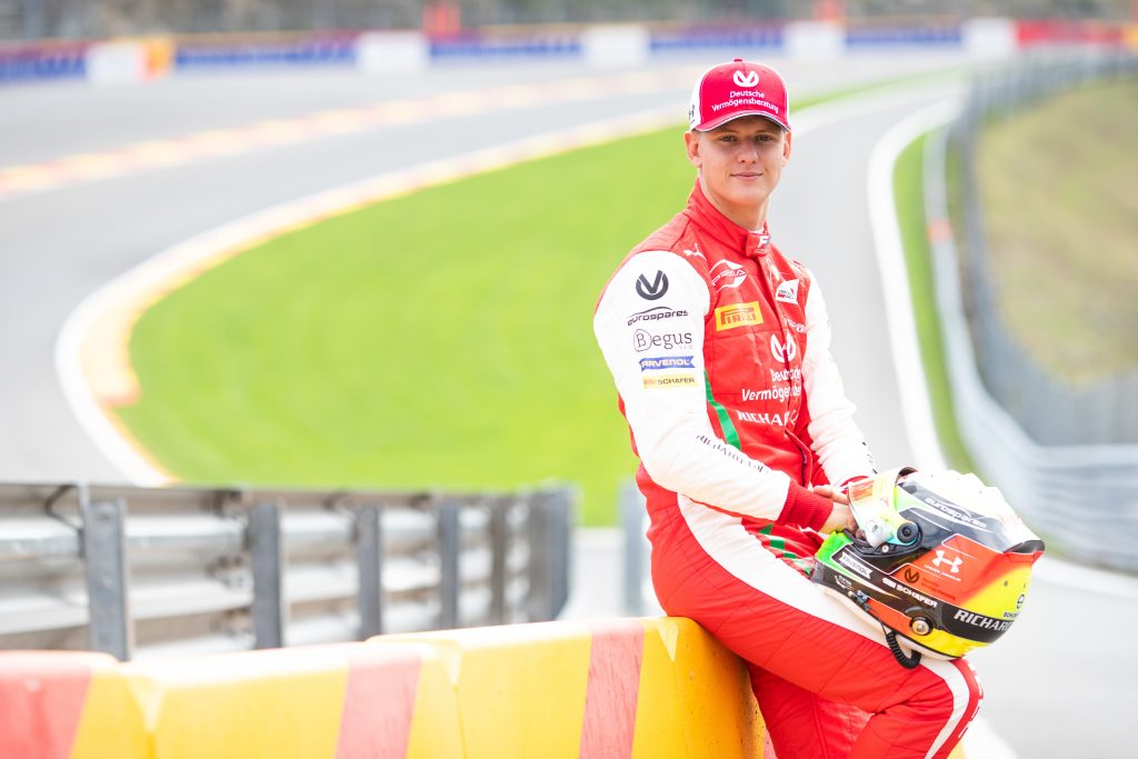 Mick Schumacher Prema 2019 FIA F2 Spa Francorchamps