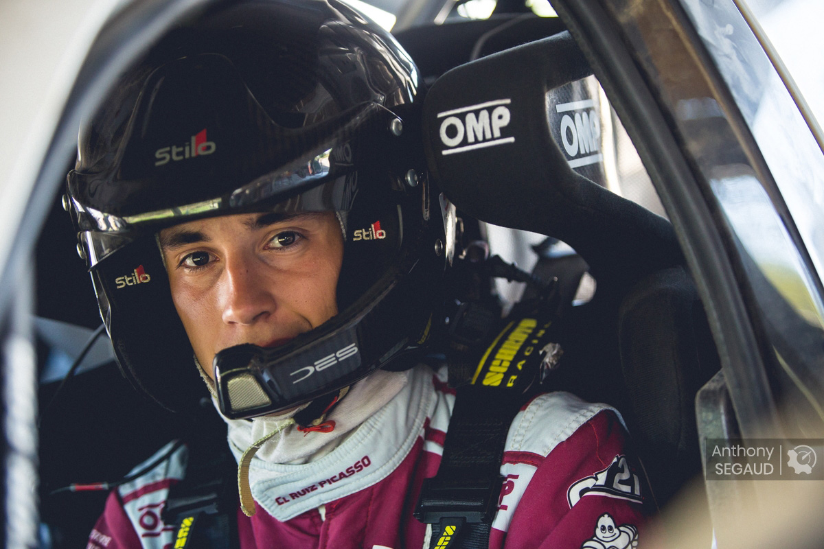 Pierre-Louis Loubet, au volant d'une Hyundai i20 WRC en 2020
