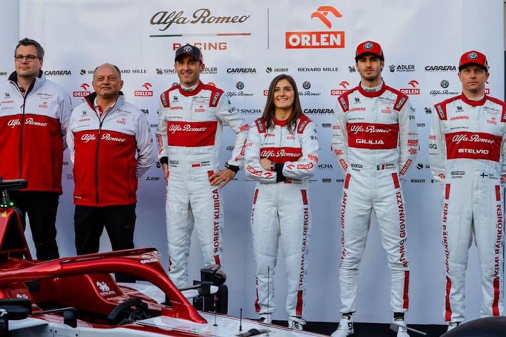 Tatiana Calderón reste avec Alfa Romeo Racing