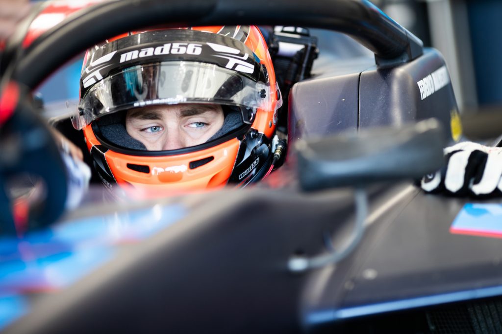 Federico Malvestiti avec Jenzer en FIA F3