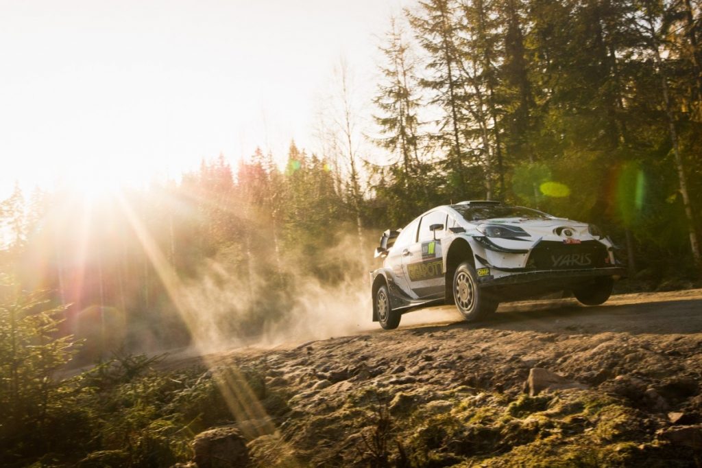 Rallye de Suède, Shakedown : le triplé Toyota, Latvala en tête