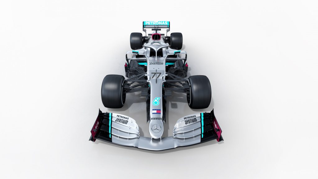 Mercedes-AMG dévoile sa monoplace 2020, la W11