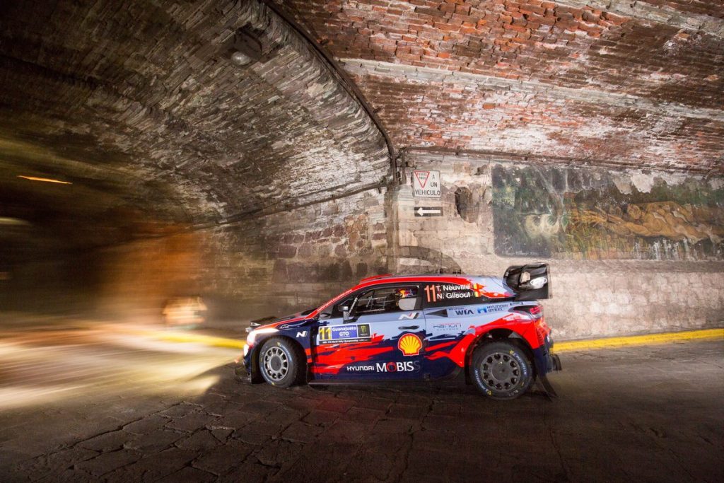 Rallye du Mexique, Jour 1 : Thierry Neuville, premier leader