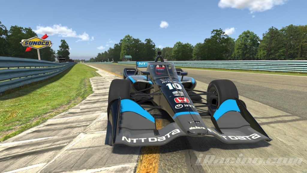 Robert Wickens participe à l'IndyCar iRacing Challenge