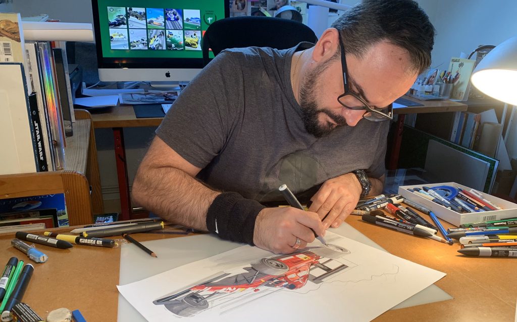 Grégory Ronot, sa passion au bout du crayon