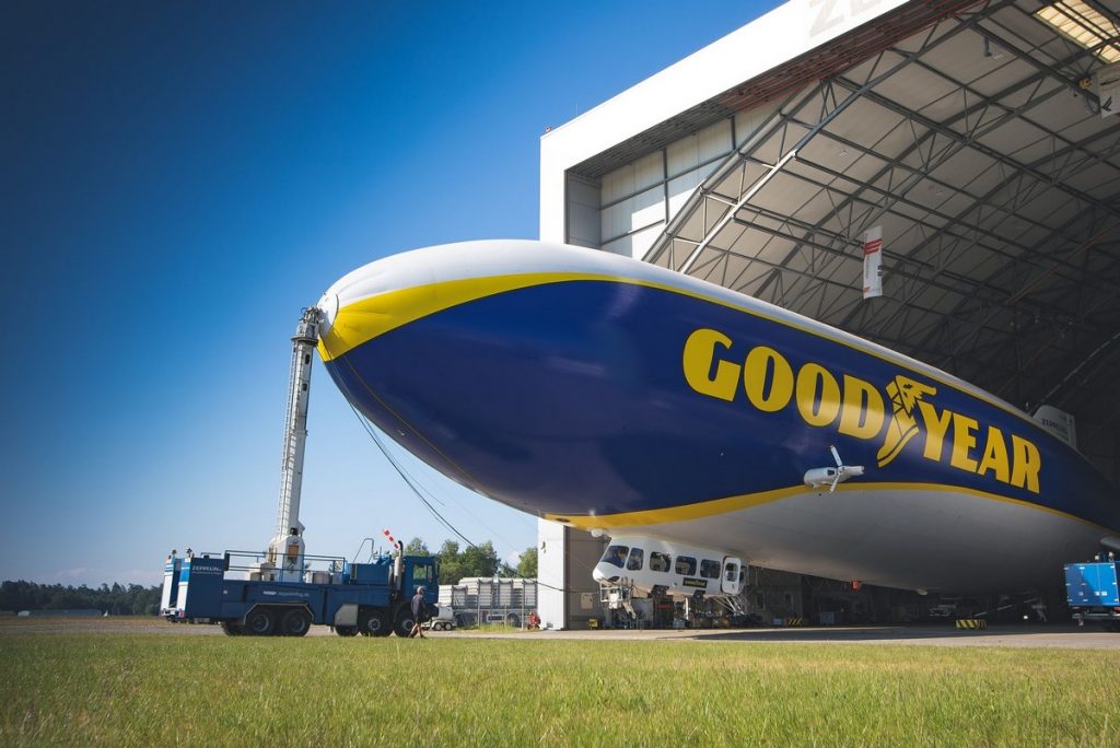 Le dirigeable Goodyear est de retour en Europe