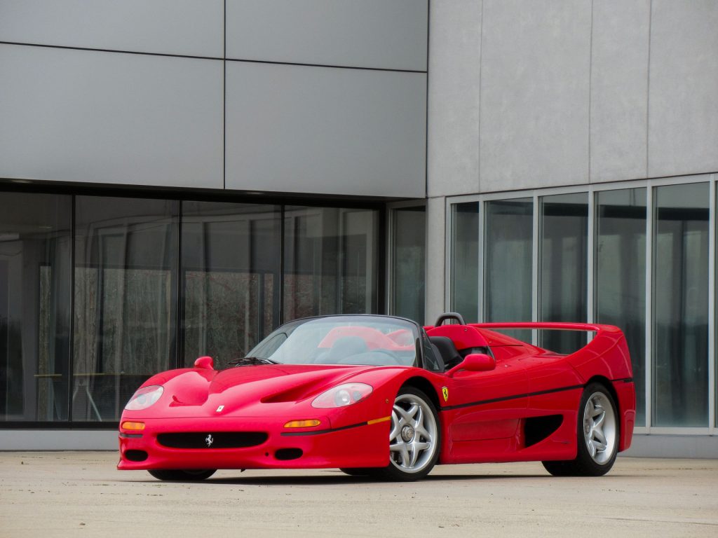 La Ferrari F50 de Francfort 1995 est à la vente