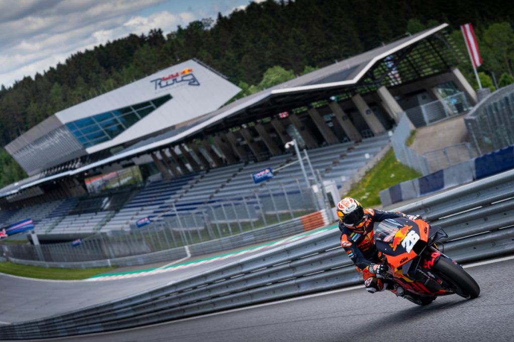 KTM a repris la piste pour ses essais sur le Red Bull Ring