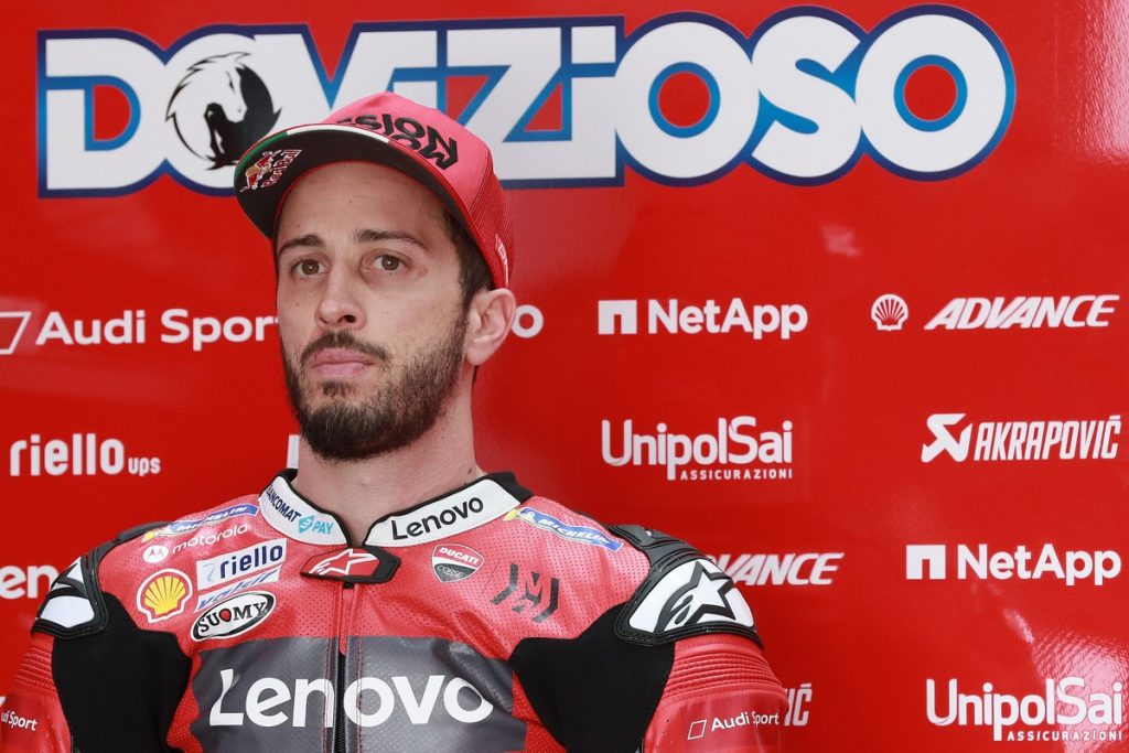 Andrea Dovizioso à l'hôpital après une chute à motocross