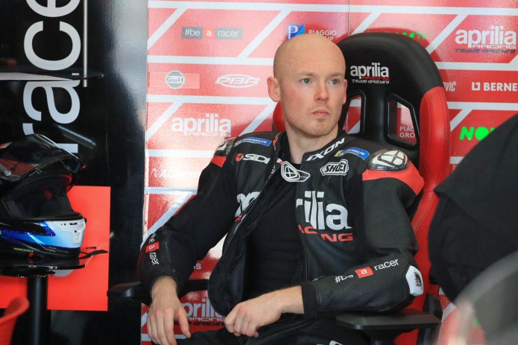 Bradley Smith confirmé par Aprilia pour le début de la saison MotoGP