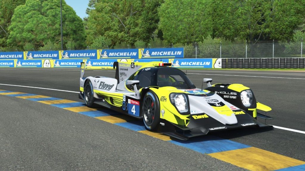 ByKolles – Burst Esport en pole position des 24 Heures du Mans Virtuelles