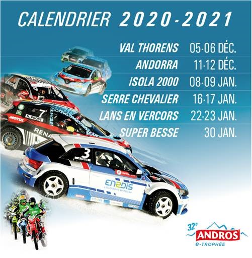 Calendrier Trophée Andros 2021 Le e Trophée Andros dévoile son calendrier 2020/2021