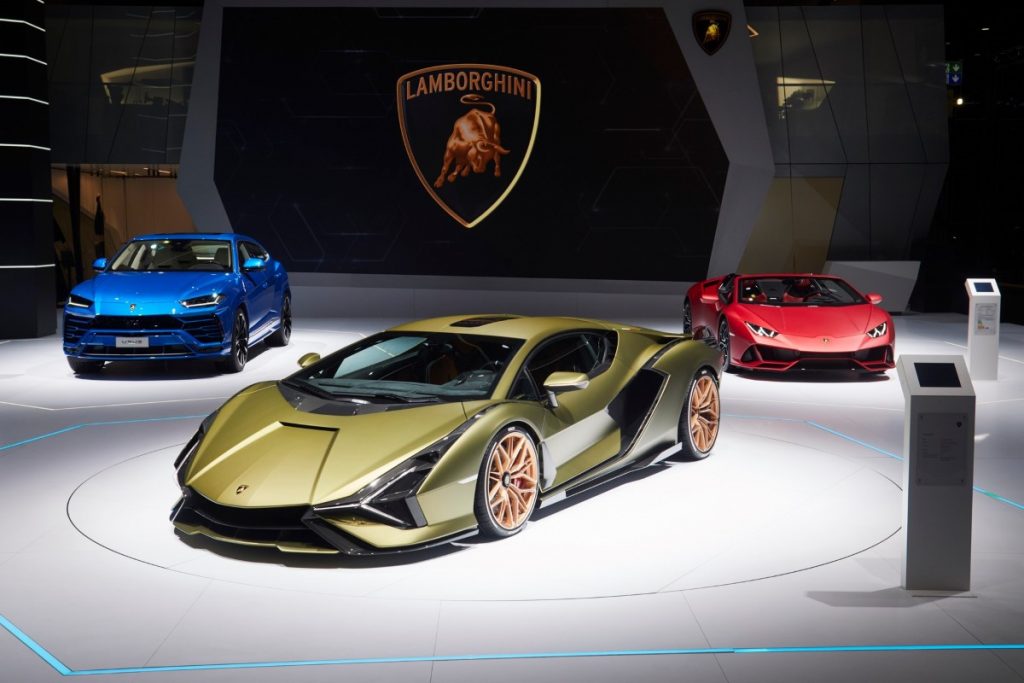 Lamborghini ne fera plus de Salons automobiles classiques