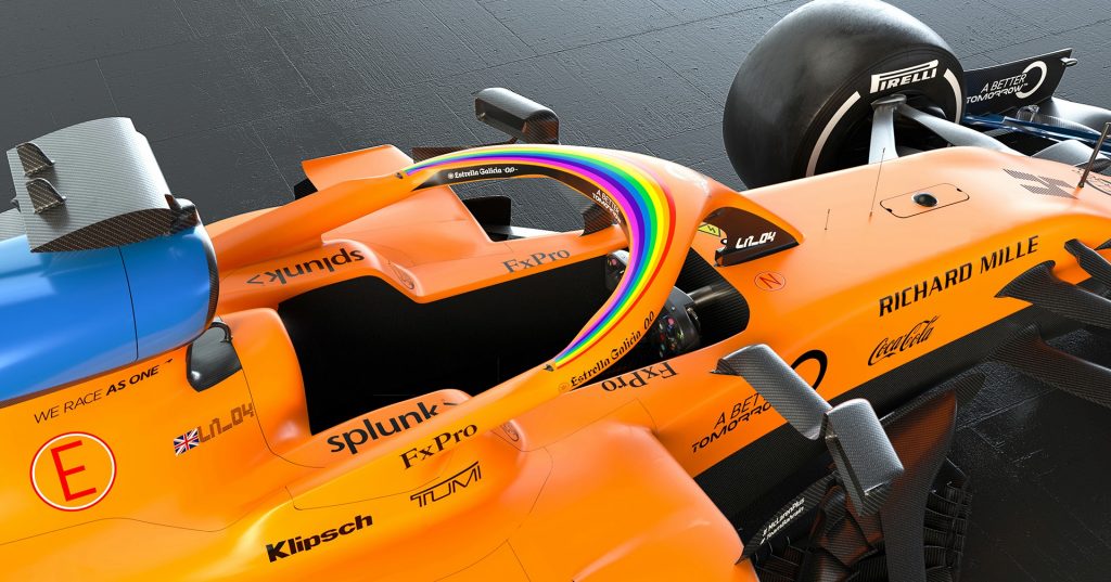 McLaren soutient la campagne WeRaceAsOne en F1