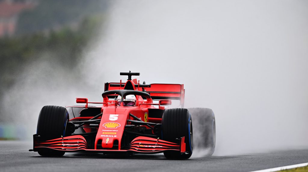 Grand Prix de Hongrie, EL2 : Vettel émerge sous la pluie