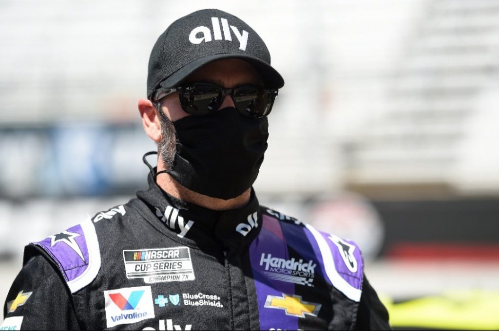 Jimmie Johnson, positif au Covid-19, absent en NASCAR