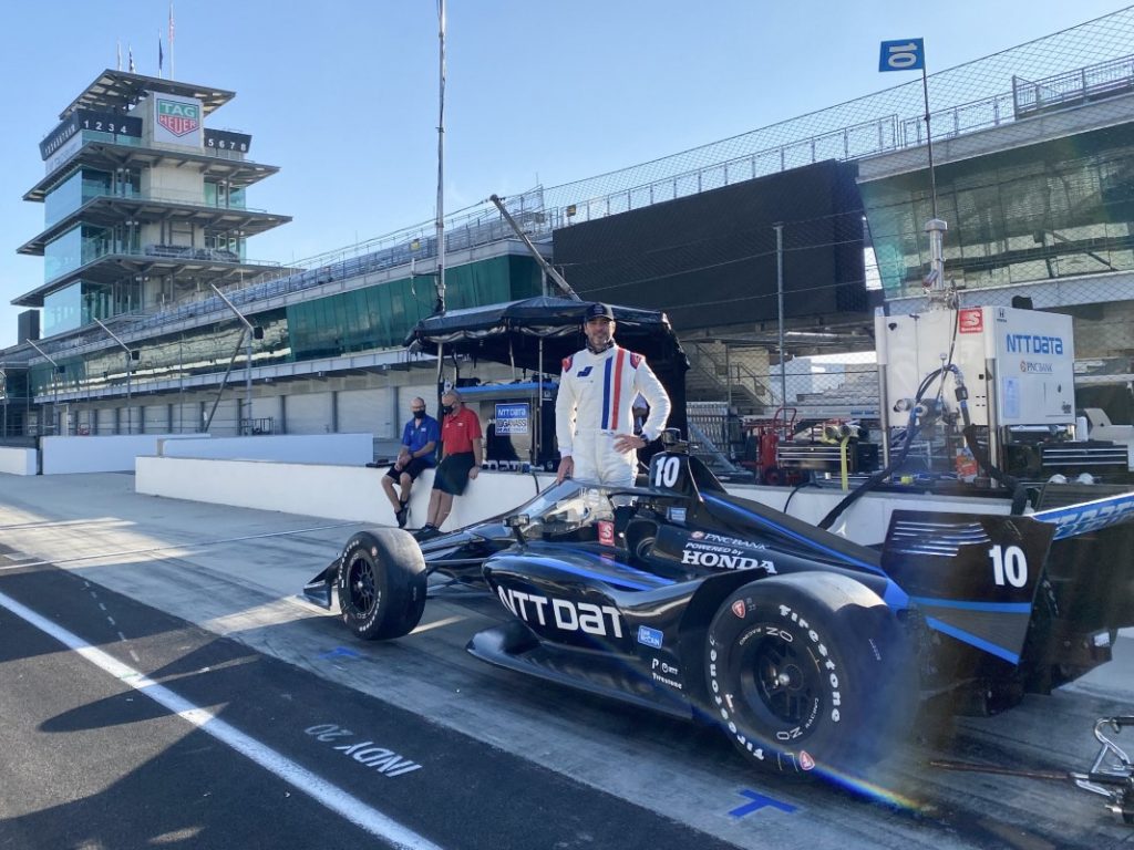 Jimmie Johnson a fait un essai avec Ganassi à Indianapolis