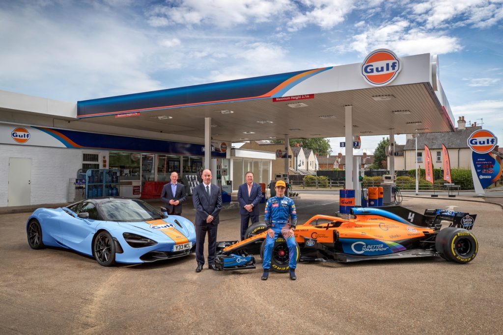 McLaren avec Gulf pour la F1 et les Supercars
