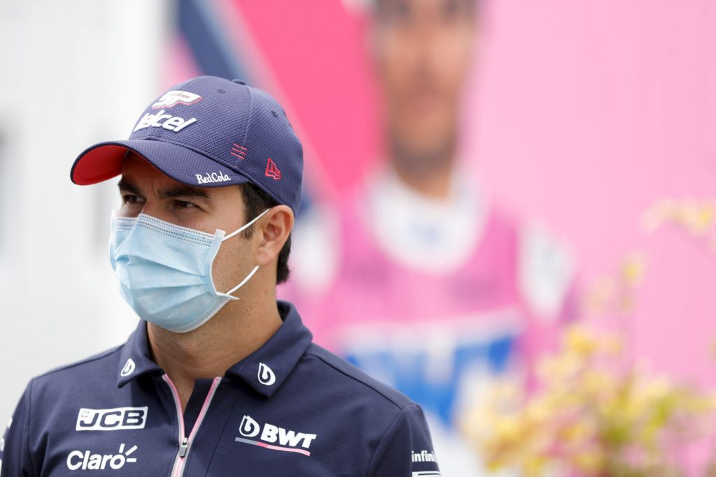 Sergio Pérez, positif au Covid-19, absent à Silverstone
