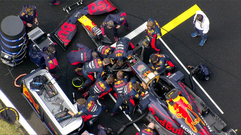 L'exploit de Red Bull Racing sur la grille de départ
