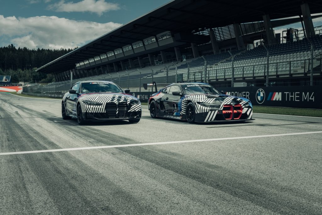 Les nouvelles BMW M4 Coupé et GT3 présentées en MotoGP