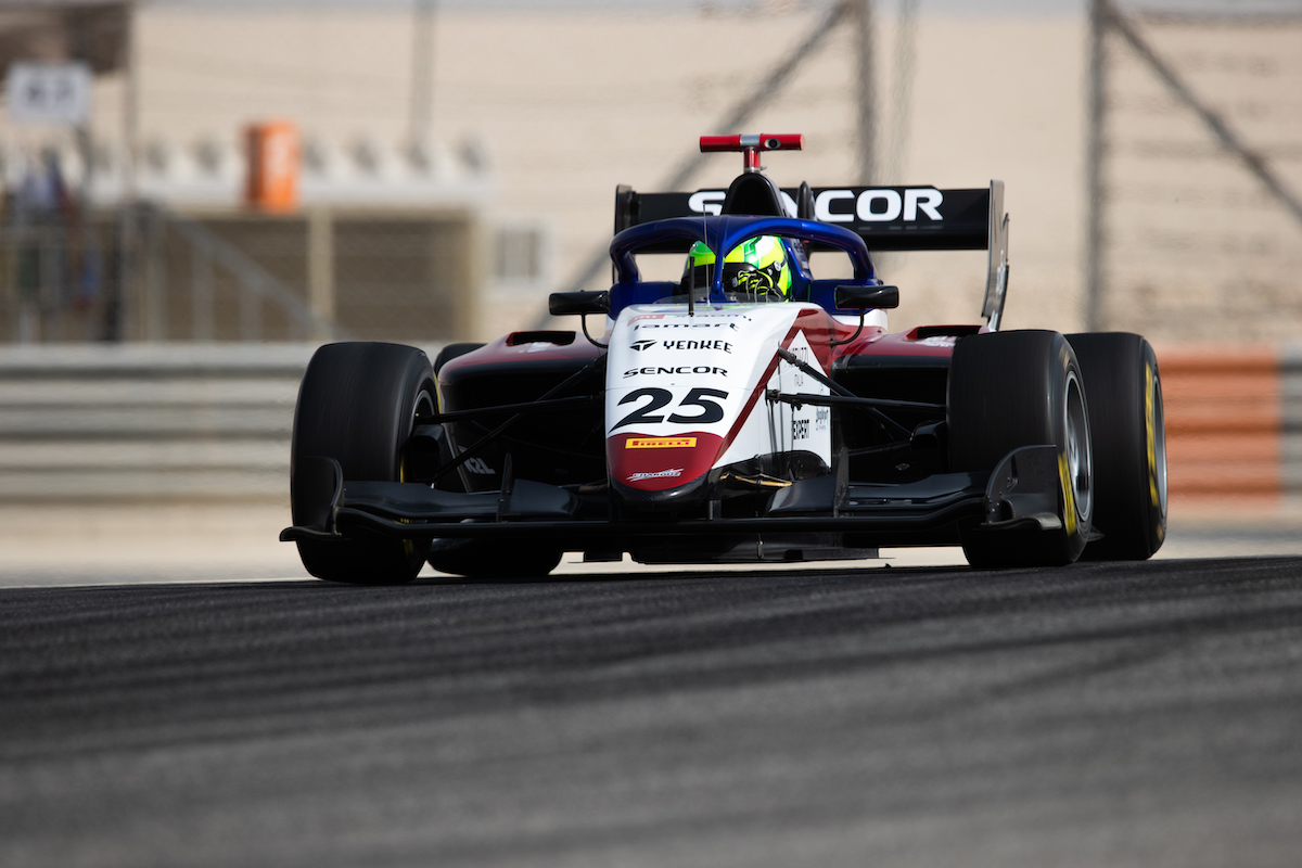 David Schumacher (Charouz Racing System) FIA F3 tests winter 2020