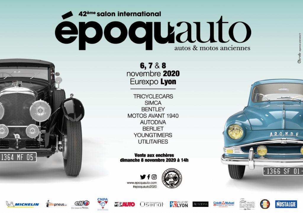 EPOQU'AUTO maintient son édition 2020 en novembre