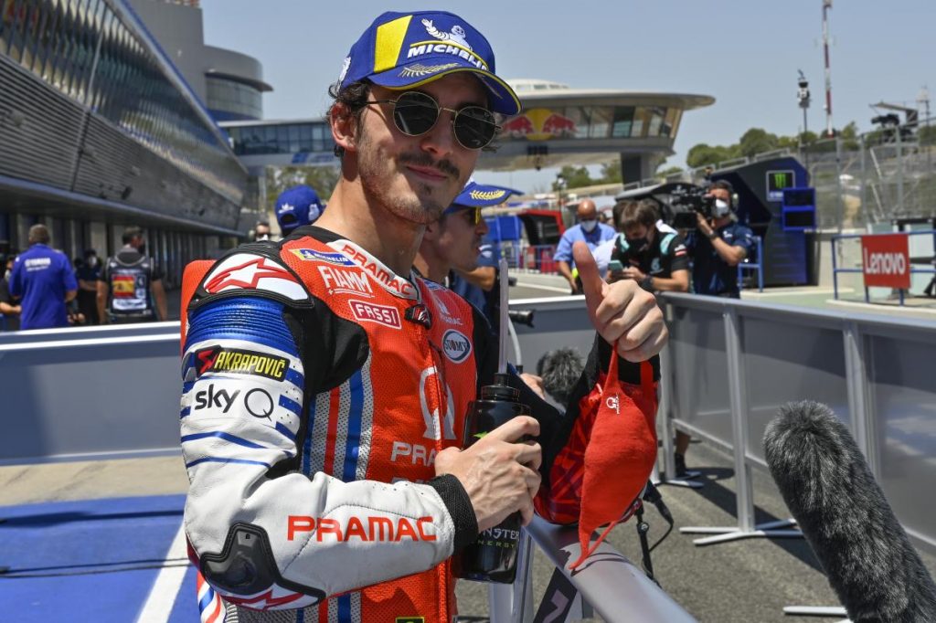 Opération réussie pour Francesco Bagnaia