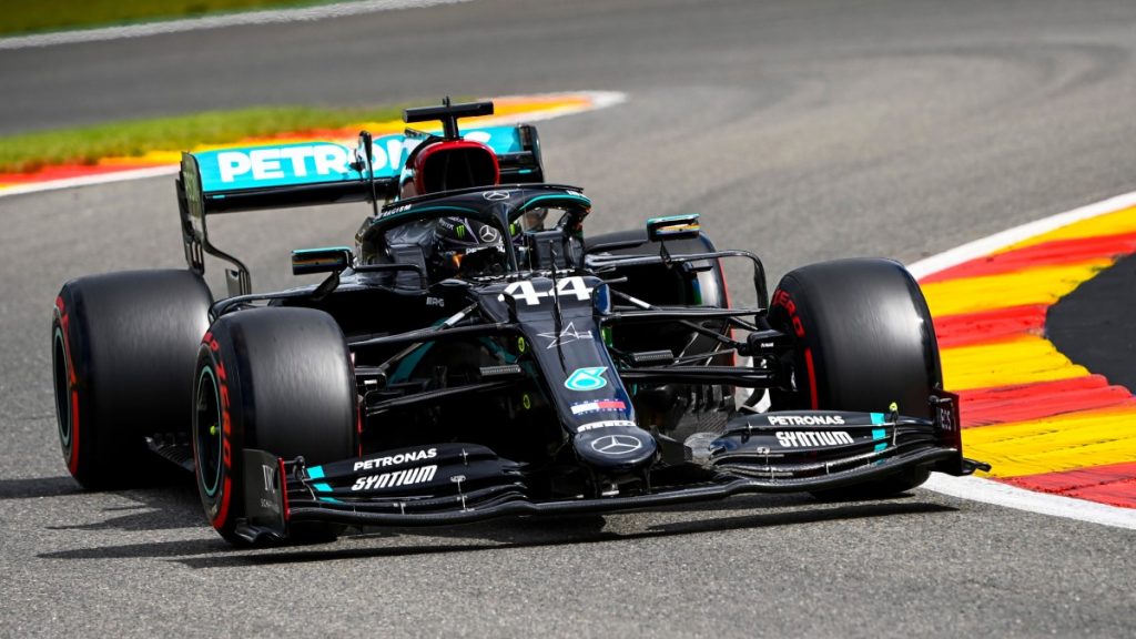 Grand Prix de Belgique, EL3 : Hamilton devant, Ferrari dernière