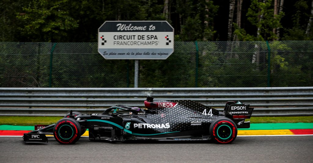 Grand Prix de Belgique, Qualifs : Hamilton, pole et record du tour
