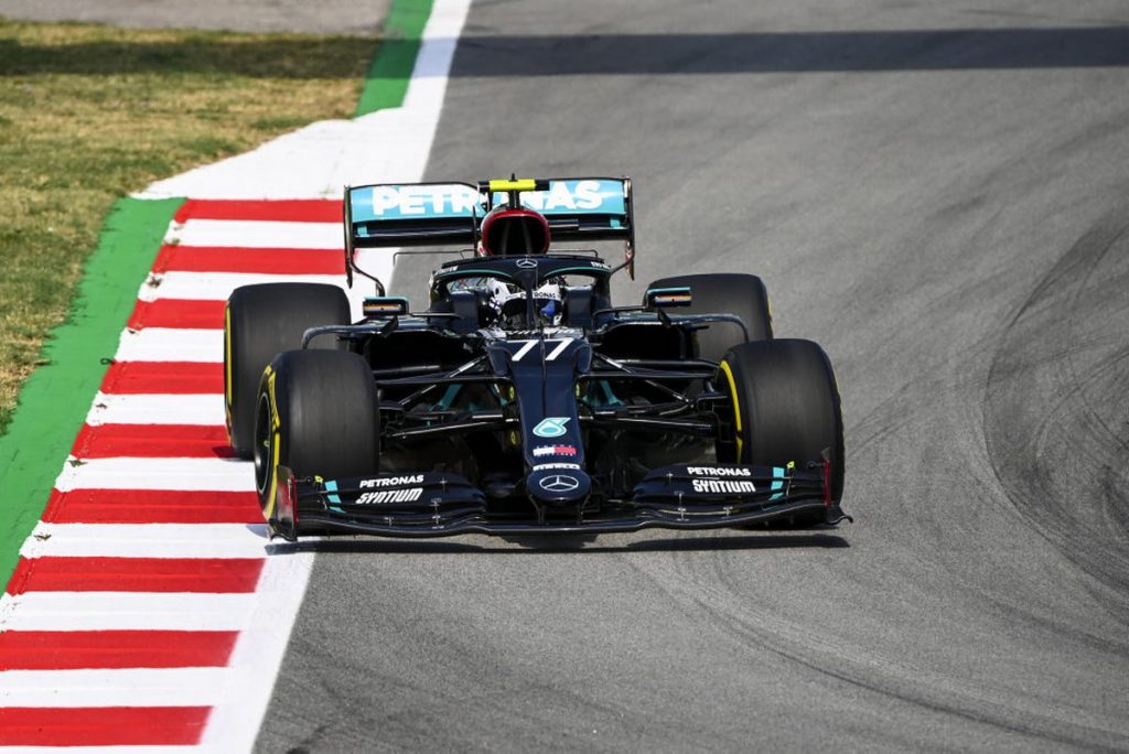 Grand Prix d'Espagne, EL1 : Bottas, un souffle devant Hamilton