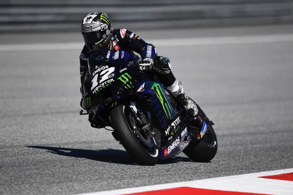 Maverick Viñales : "les freins ont explosé, j'ai sauté de la moto"
