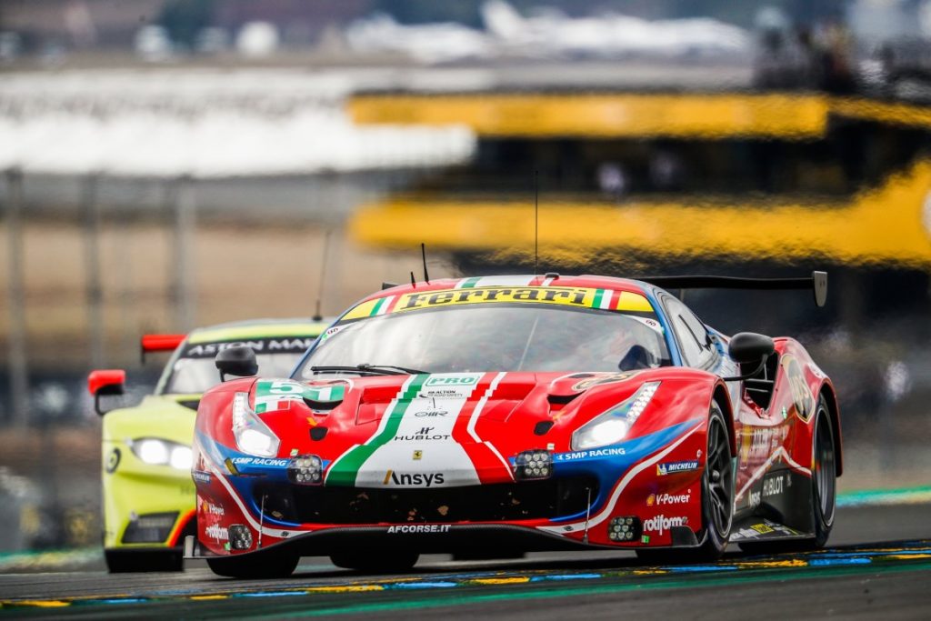 24H du Mans, H+5 : les Ferrari AF Corse font le spectacle