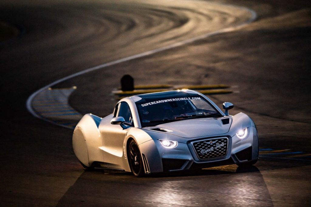 Hispano Suiza Carmen, la supercar électrique a roulé au Mans