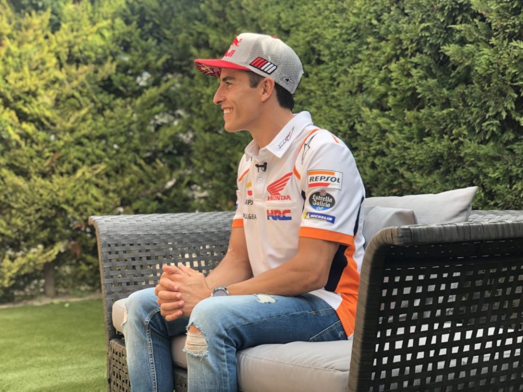 Marc Márquez : "le plus dur est de suivre les GP à la TV"
