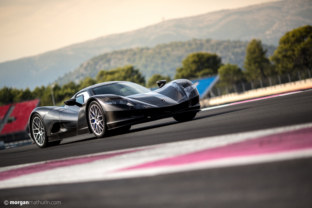 La voiture électrique la plus rapide au Circuit Paul Ricard